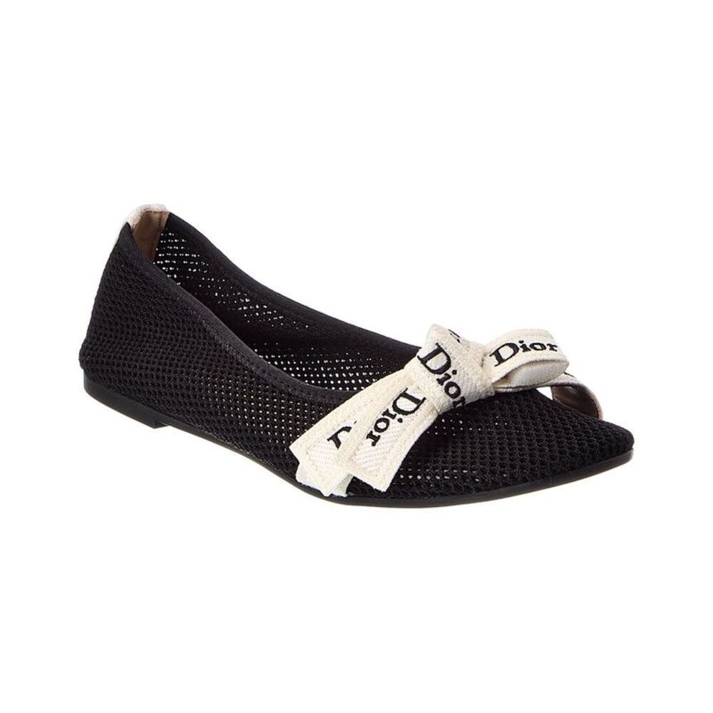 Dior J'adior Mesh Flat, Black